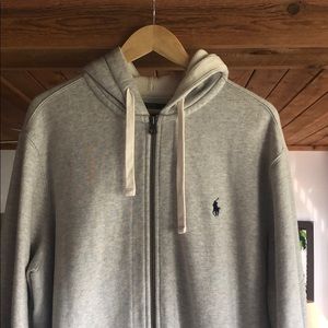 Polo Ralph Lauren light grey jacket. Size XL